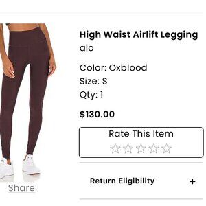 alo High Waist Airlift Legging